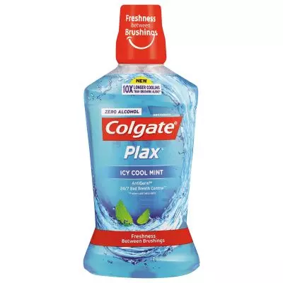 Colgate Plax Mouthwash 500ml Icy Cool Mint Colgate Plax Mouthwash 500ml Icy Cool Mint