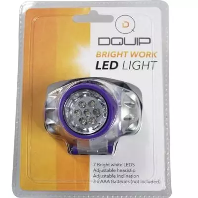 DQUIP Led Headlight 7 Purple DQUIP Led Headlight 7 Purple