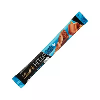 Lindt Hello Crucnhy Nougat Milk Chocolate Stick 39g Lindt Hello Crucnhy Nougat Milk Chocolate Stick 39g