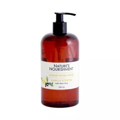 Nature's Nourishment Hand Soap 500ml Vanilla Nature's Nourishment Hand Soap 500ml Vanilla