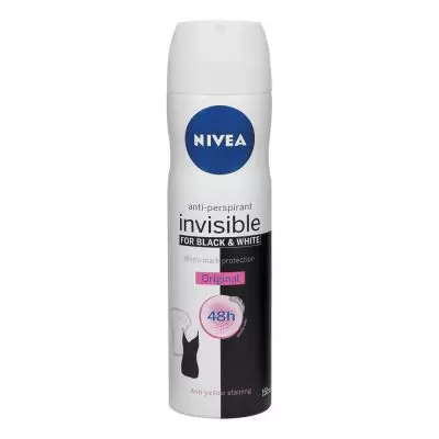 Nivea Deodorant Invisible For Black & White 150ml Nivea Deodorant Invisible For Black & White 150ml