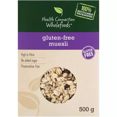 Health Connection Muesli Gluten Free 500g
