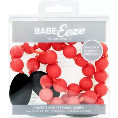 Babe-eeze Teething Silicone Jewelry Necklace