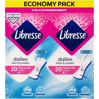 Libresse Pantyliners 40's Normal Libresse Pantyliners 40's Normal