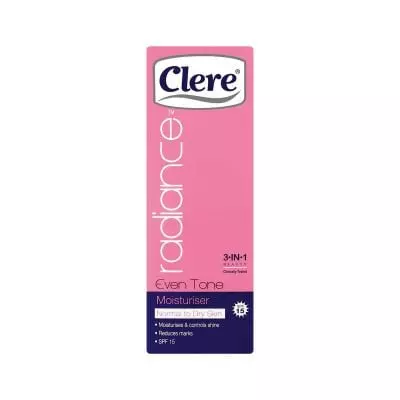 Clere Radiance Moisturiser 50ml Even Tone