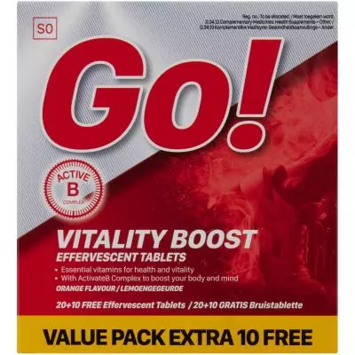 Nativa Go Vitality Boost 30 Effervescent Tabs