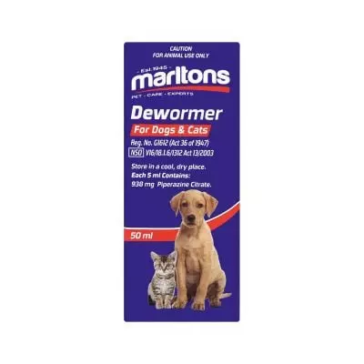 Marltons D Wormer 50ml Marltons D Wormer 50ml