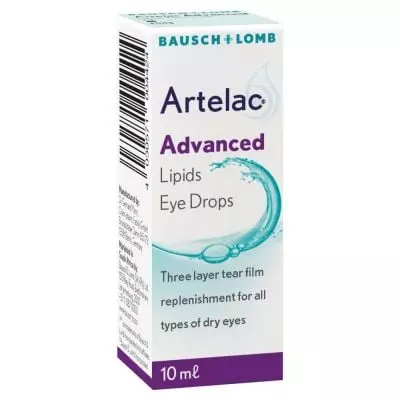 Artelac Advanced Lipids Eye Drops 10ml Artelac Advanced Lipids Eye Drops 10ml
