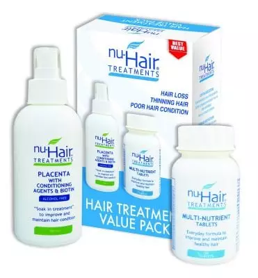 Nu-hair Hair Treatment Value Pack Vp Nu-hair Hair Treatment Value Pack Vp