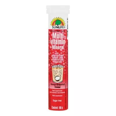 Sunlife Multivitamin & Minerals 20 Eff Tabs