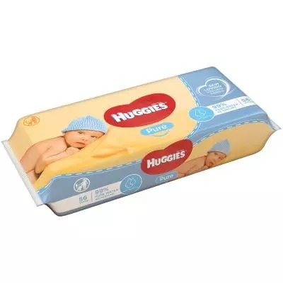Huggies Baby Wipes 56's