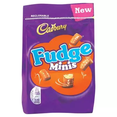 Cadbury Fudge Bites 120g Pouch Bag Cadbury Fudge Bites 120g Pouch Bag