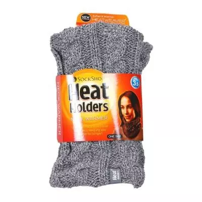 Heat Holders Neck Warmer Ladies Grey Heat Holders Neck Warmer Ladies Grey