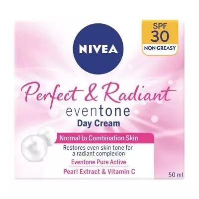 Nivea Face Care Perfect & Radiant Day Cream 50ml Even Tone SPF30 Nivea Face Care Perfect & Radiant Day Cream 50ml Even Tone SPF30