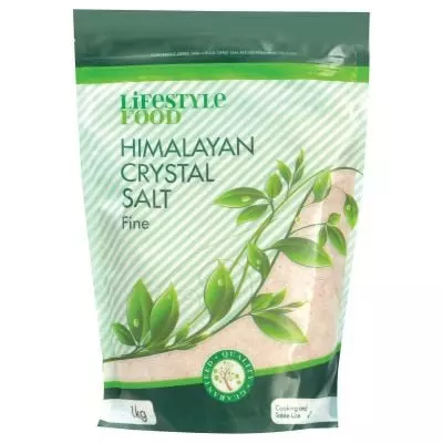 Lifestyle Foods Himalayan Fine Salt 1kg Lifestyle Foods Himalayan Fine Salt 1kg