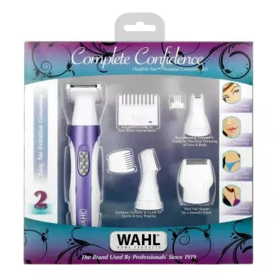 Wahl Complete Confidence 11 Piece Ladies Head-to-toe Personal Grooming Kit Wahl Complete Confidence 11 Piece Ladies Head-to-toe Personal Grooming Kit