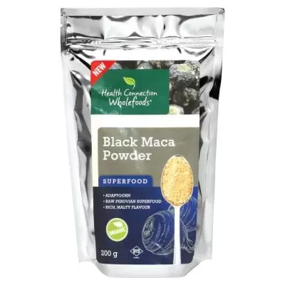 Health Connection Black Maca Powder 200g Health Connection Black Maca Powder 200g