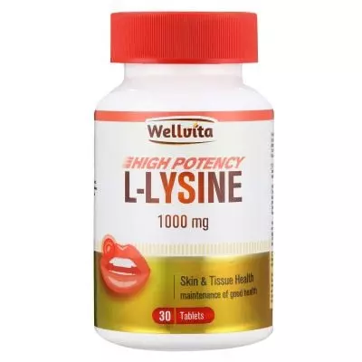Wellvita L-lysine 1000mg Tablets 30's