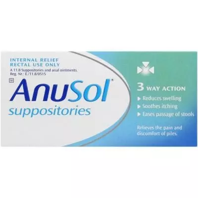Anusol Suppositories 12's