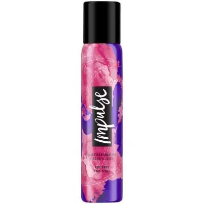 Impulse Burnt Marshmallow & Leather Jacket Perfume Body Spray 90ml Impulse Burnt Marshmallow & Leather Jacket Perfume Body Spray 90ml