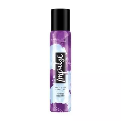 Impulse Purple Petals & Smokey Sky Perfume Body Spray 90ml Impulse Purple Petals & Smokey Sky Perfume Body Spray 90ml