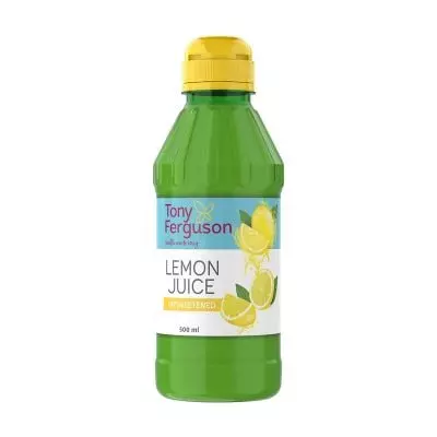 Tony Ferguson Lemon Juice 500ml