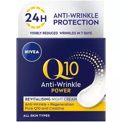 Nivea Face Care Night Cream Q10 Power Anti-wrinkle 50ml Nivea Face Care Night Cream Q10 Power Anti-wrinkle 50ml