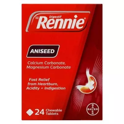 Rennie Antacid Tablets 24's Rennie Antacid Tablets 24's