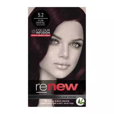 Renew Permanent Hair Colour 50ml Plum Cocktail Renew Permanent Hair Colour 50ml Plum Cocktail