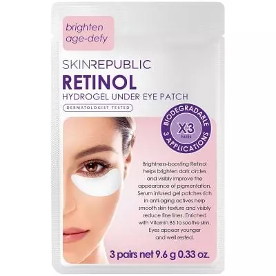 Skin Republic Retinol Hydrogel Under Eye Patch 3xPairs 9.6g Skin Republic Retinol Hydrogel Under Eye Patch 3xPairs 9.6g