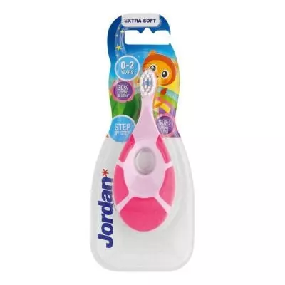 Jordan Kids Toothbrush Step 1 (0-2 Years) Jordan Kids Toothbrush Step 1 (0-2 Years)