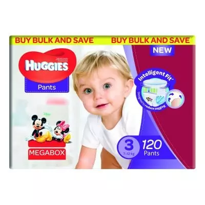 Huggies Pants Unisex Megabox Sz3-120's