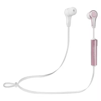 Amplify Blues Bluetooth Earphones White Rosegold