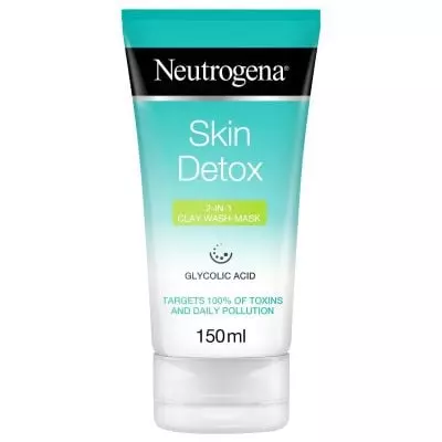 Neutrogena, Skin Detox, 2-in-1 Clay Wash-mask, 150ml