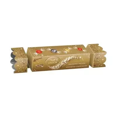 Lindt Lindor Gold Cracker Asstd 87.5g
