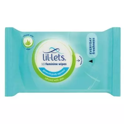 Lil-lets Feminine Wipes 1x10 Aloe Fresh Lil-lets Feminine Wipes 1x10 Aloe Fresh