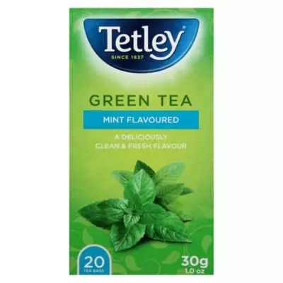 Tetley Tea Green & Mint 20's Tetley Tea Green & Mint 20's