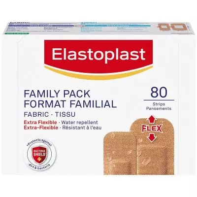 Elastoplast Fabric Strips Assorted 80's Elastoplast Fabric Strips Assorted 80's