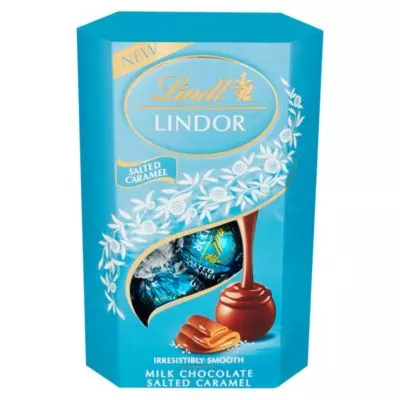 Lindor Cornet Salted Caramel 200g Lindor Cornet Salted Caramel 200g