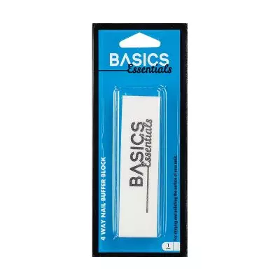 Basics Nail Buffer Block 4 Way Basics Nail Buffer Block 4 Way