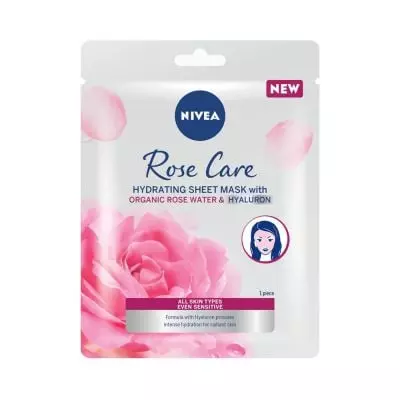 Nivea Face Sheet Mask Rose Care 40ml