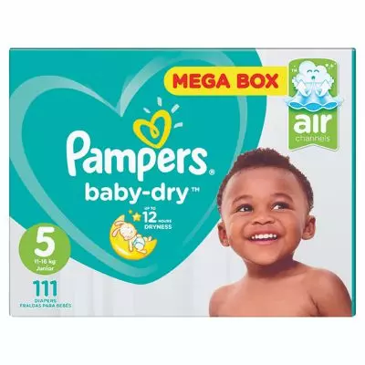 Pampers Active Set Mega Size 5 111 Pampers Active Set Mega Size 5 111