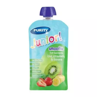 Purity Junior Smoothie Kiwi Strawberry Banana 110ml Purity Junior Smoothie Kiwi Strawberry Banana 110ml