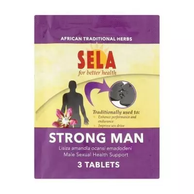 Sela Strongman Tabs Sachets 3's Sela Strongman Tabs Sachets 3's