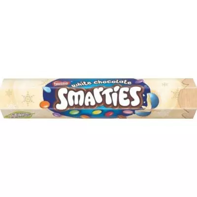 Smarties Giant White Hexatube 120g