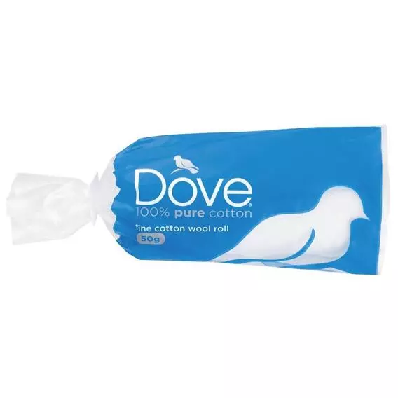 Dove Cotton Wool Roll 50g