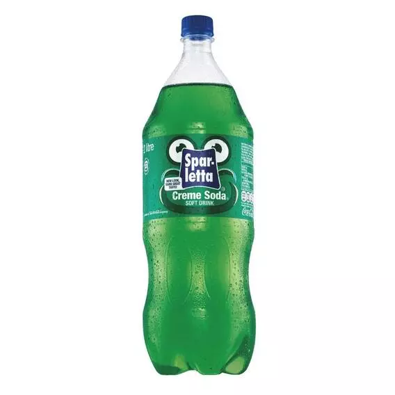 Sparletta Creme Soda Soft Drink Plastic Bottle 2L