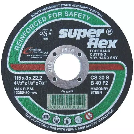 Super 115M Stone Cutting Disc DISC 115MM
