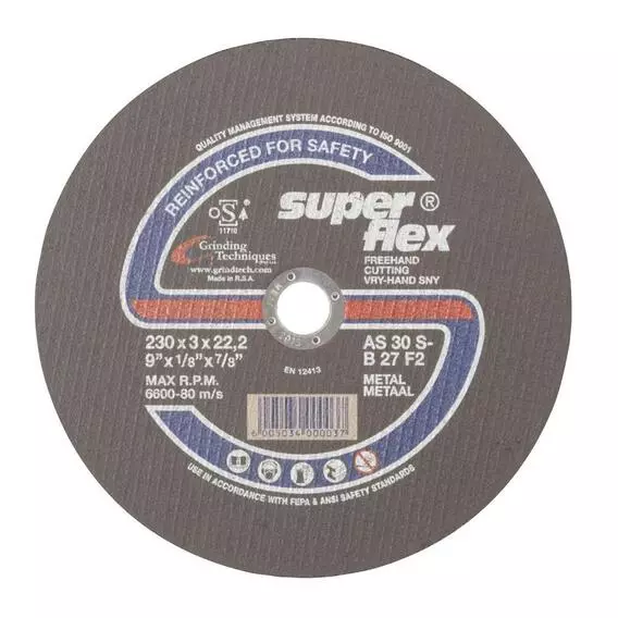 Super Flex 230mm Steel Cutting Disc 230MM