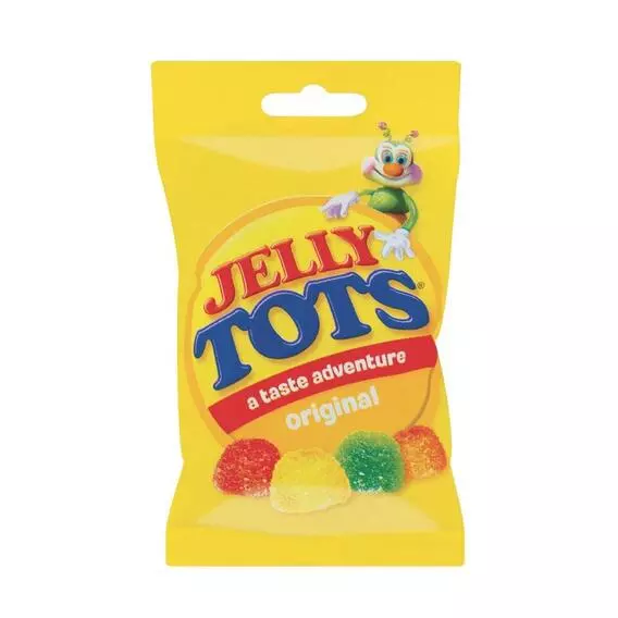 Jelly Tots Sweets Packet Original 100g Jelly Tots Sweets Packet Original 100g